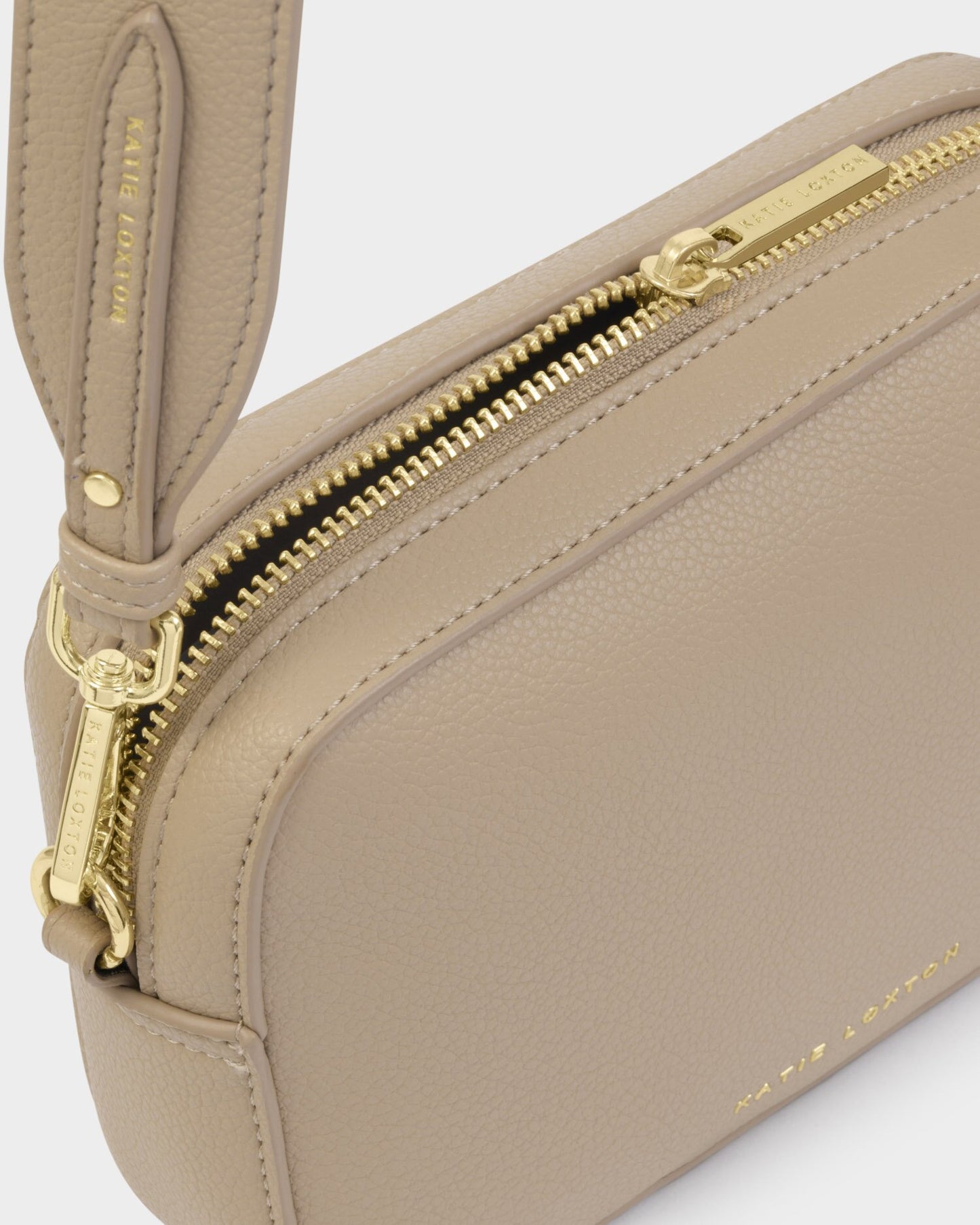 Avery Small Crossbody Bag in Light Taupe