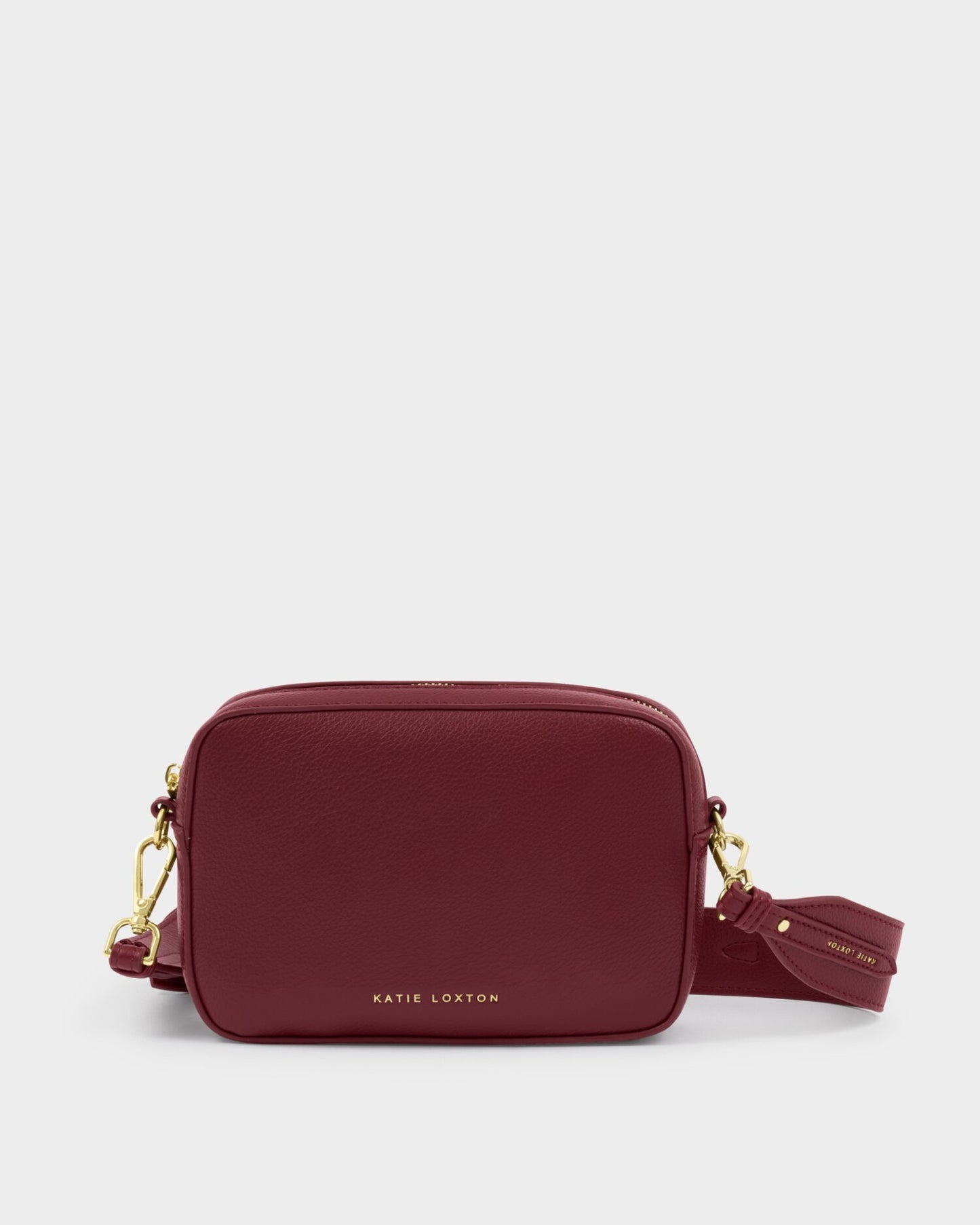 Avery Small Crossbody Bag in Cherry