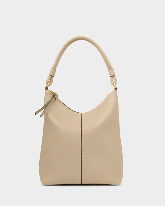 Hallie Satchel Bag in Light Taupe