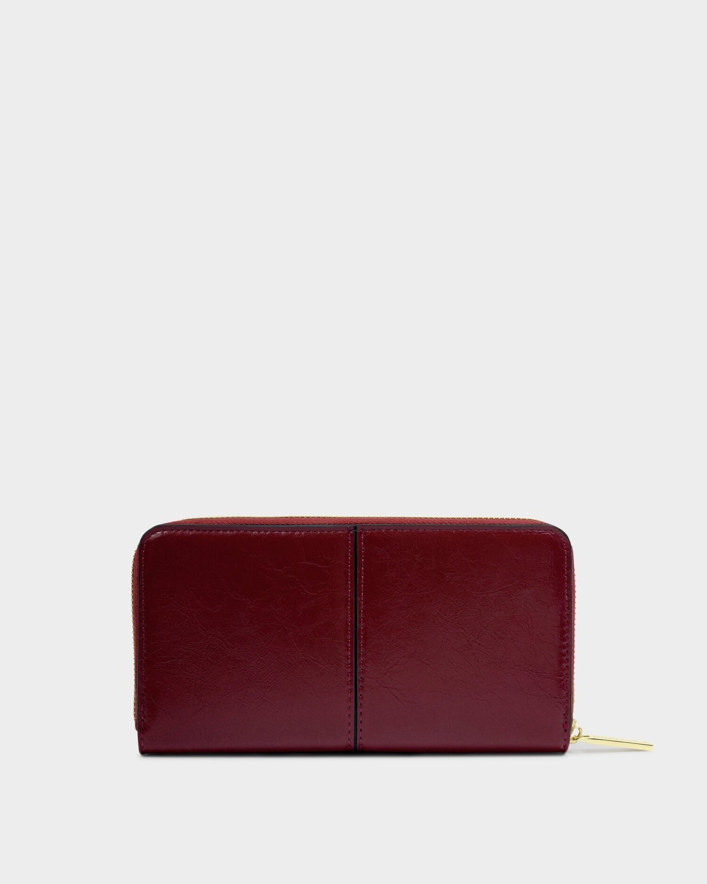 Laila large Purse in Cherry Crackle Patent