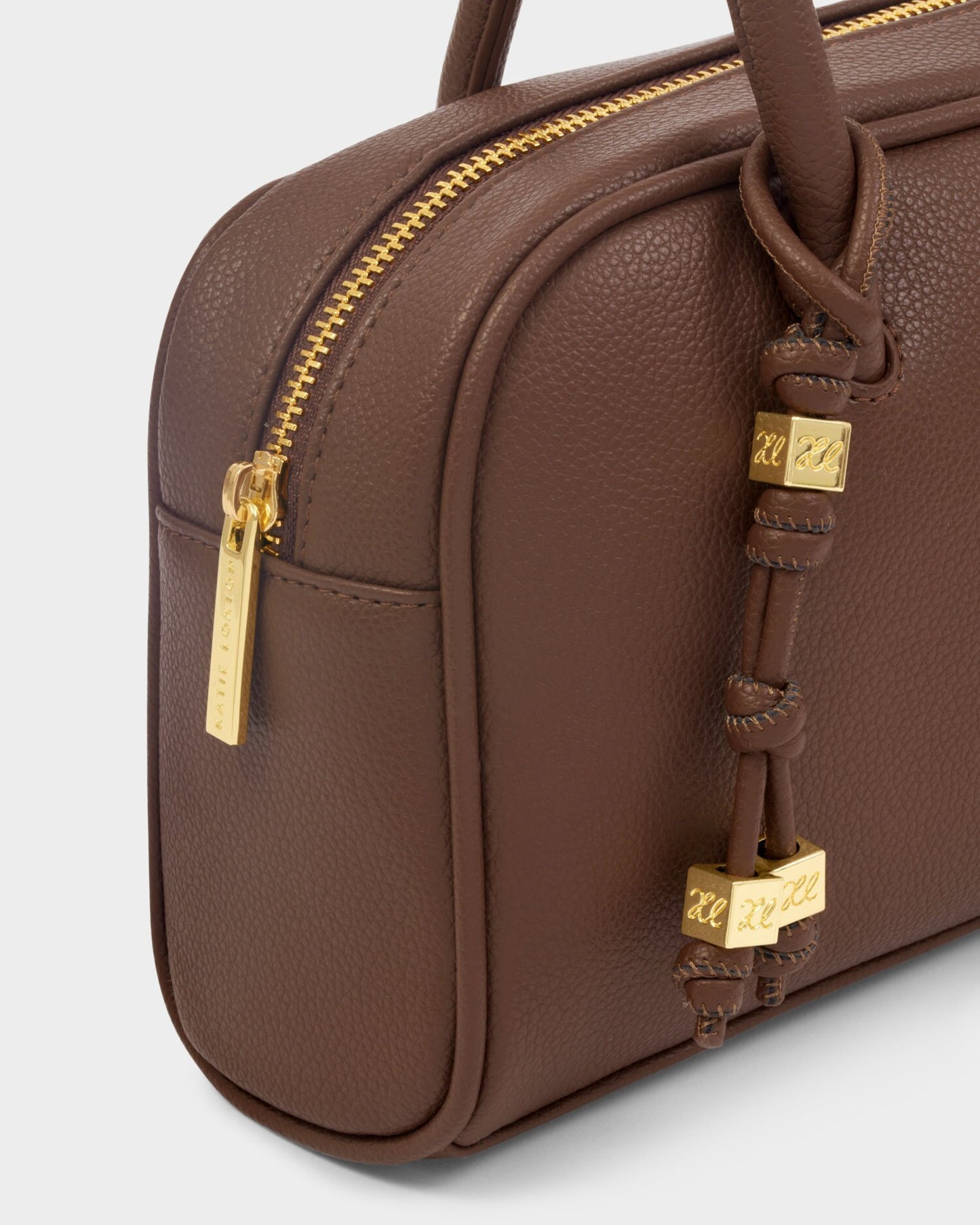 Hadley Bowling Bag in Chocolate