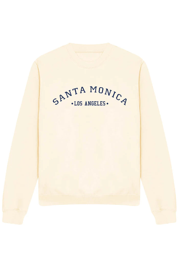 Santa Monica Sweatshirt in Vanilla