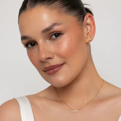 The Pink Box Infinity Necklace