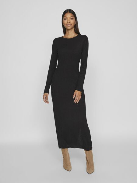 Vimaddie Long Sleeve Knit Maxi Dress