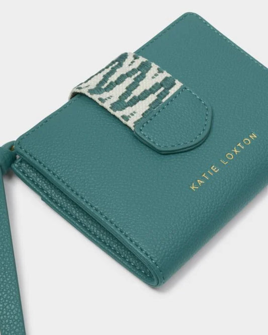 Hallie Purse in Teal