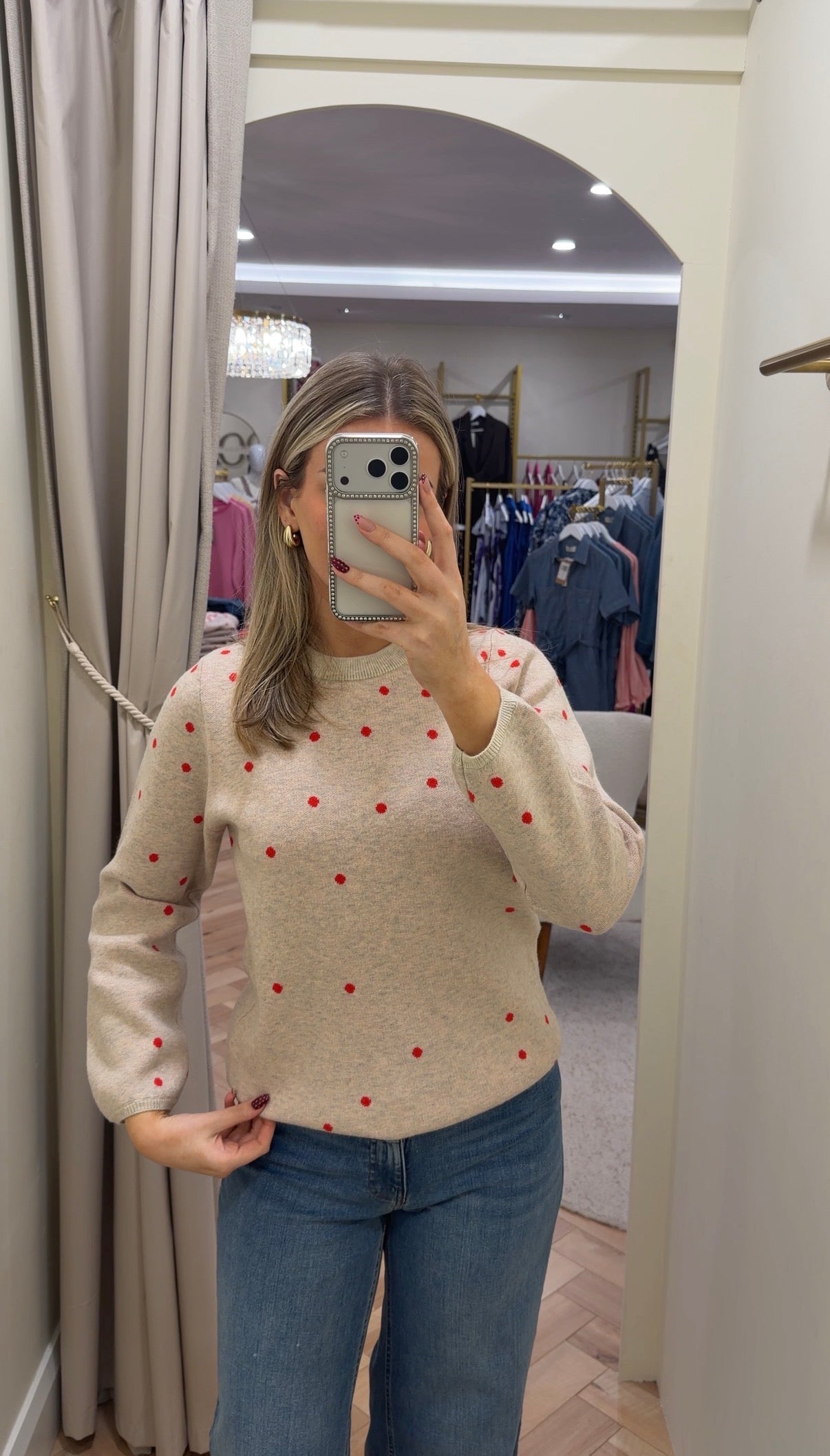 Ihbrielle Knit Pullover in Oatmeal