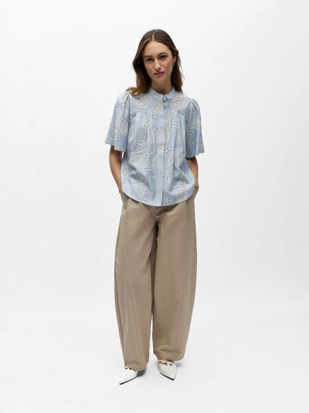 Viola Blouse in Kentucky Blue