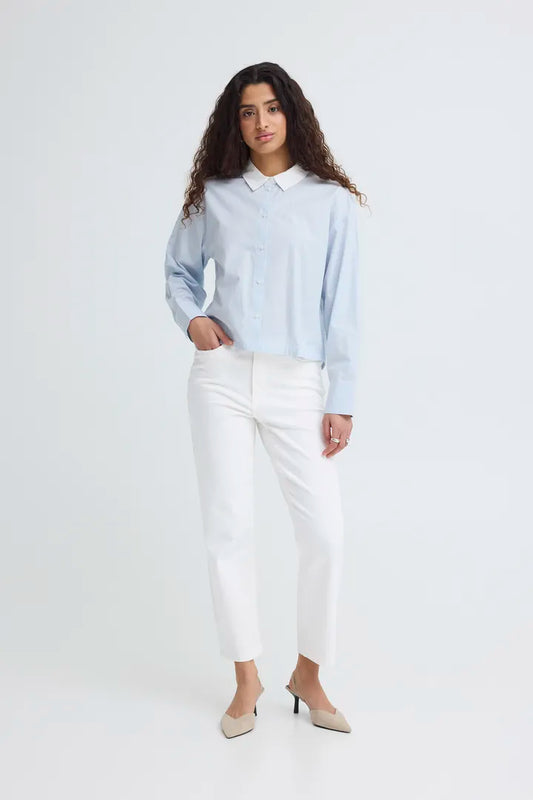 Ihziggy Raven Jeans in White