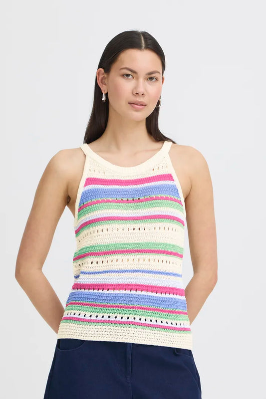Ihflorise Top in Multi Stripe
