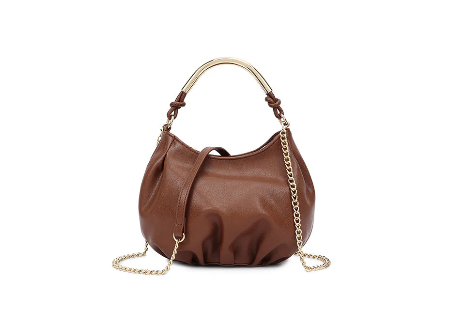 Bubble Handbag in Tan