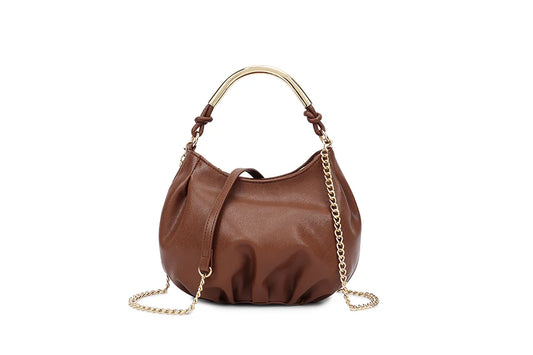 Bubble Handbag in Tan