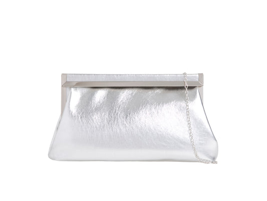 Silver Clutch bag