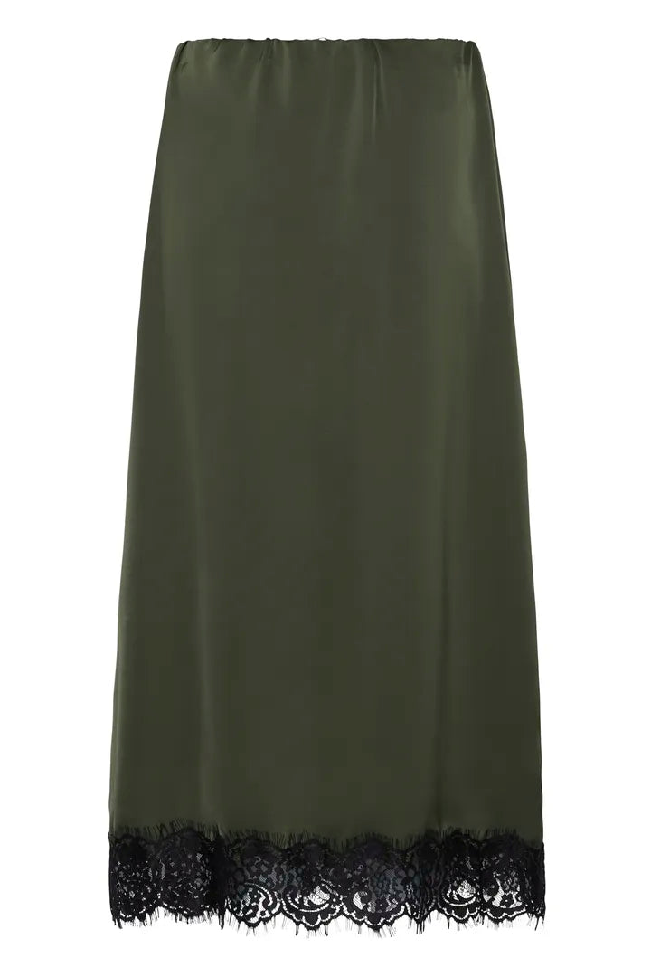 Ihlaccie Skirt in Forest Night/Green
