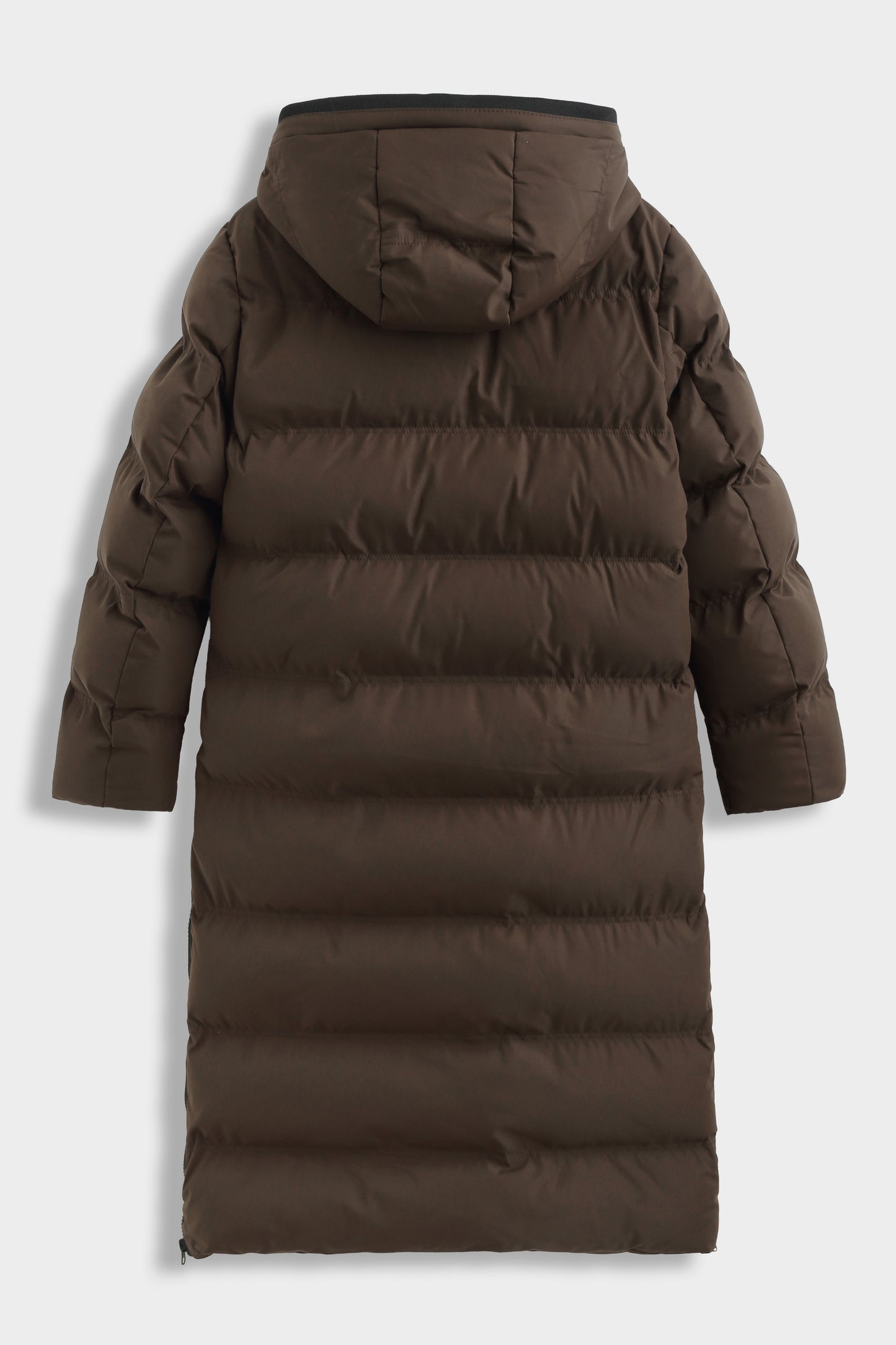 The Brady Puffer Coat in Brown