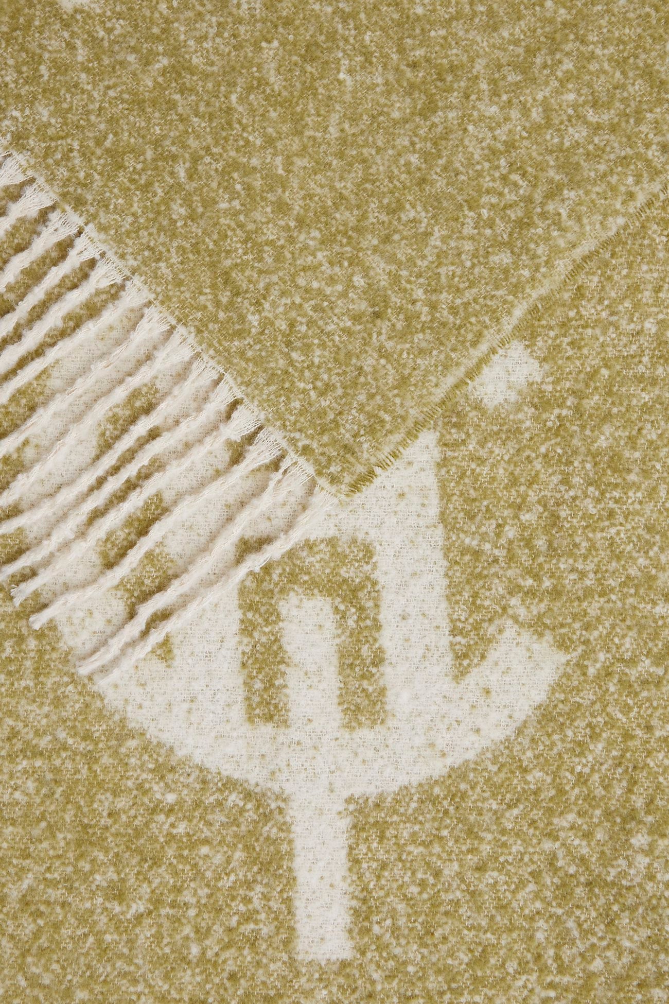 Ichi Ialegina Scarf in Green Moss