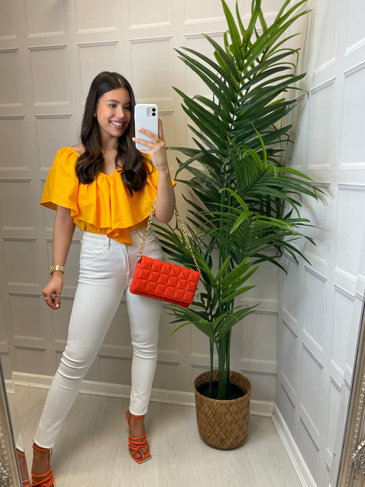 Ihacuma Top Radiant Yellow