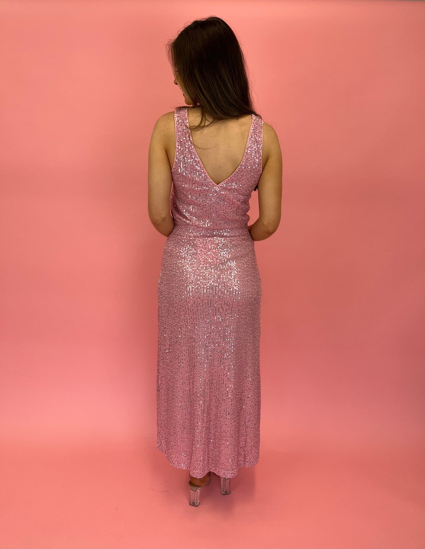 ICHI Ihfauci Skirt in Parfait Pink