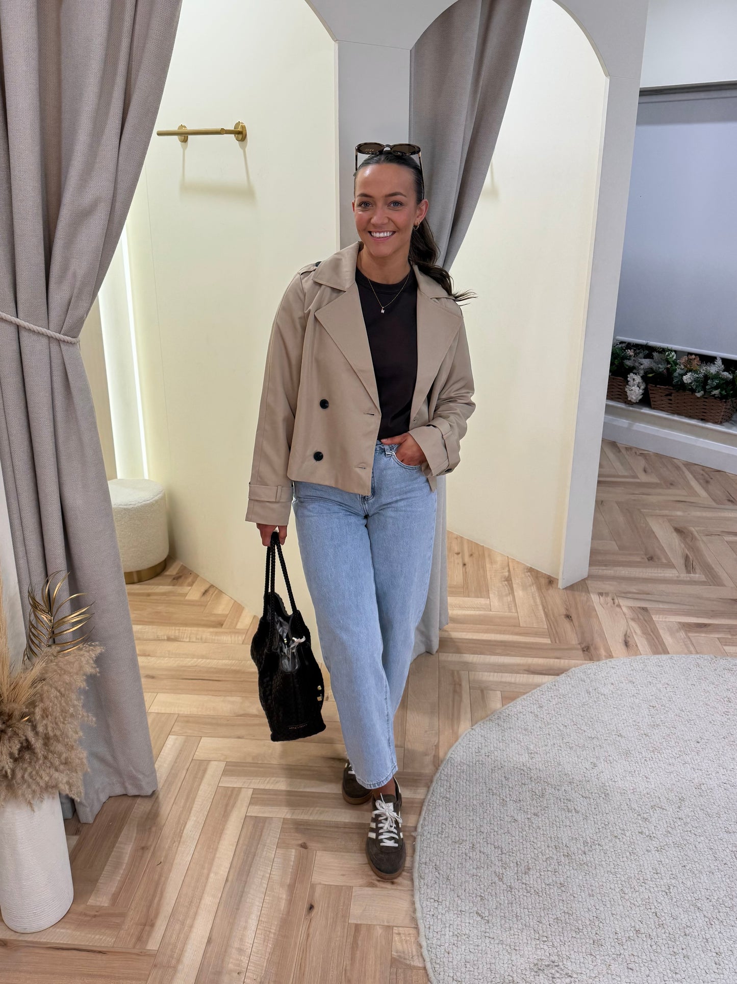 Viaddison Jacket in Savannah Tan