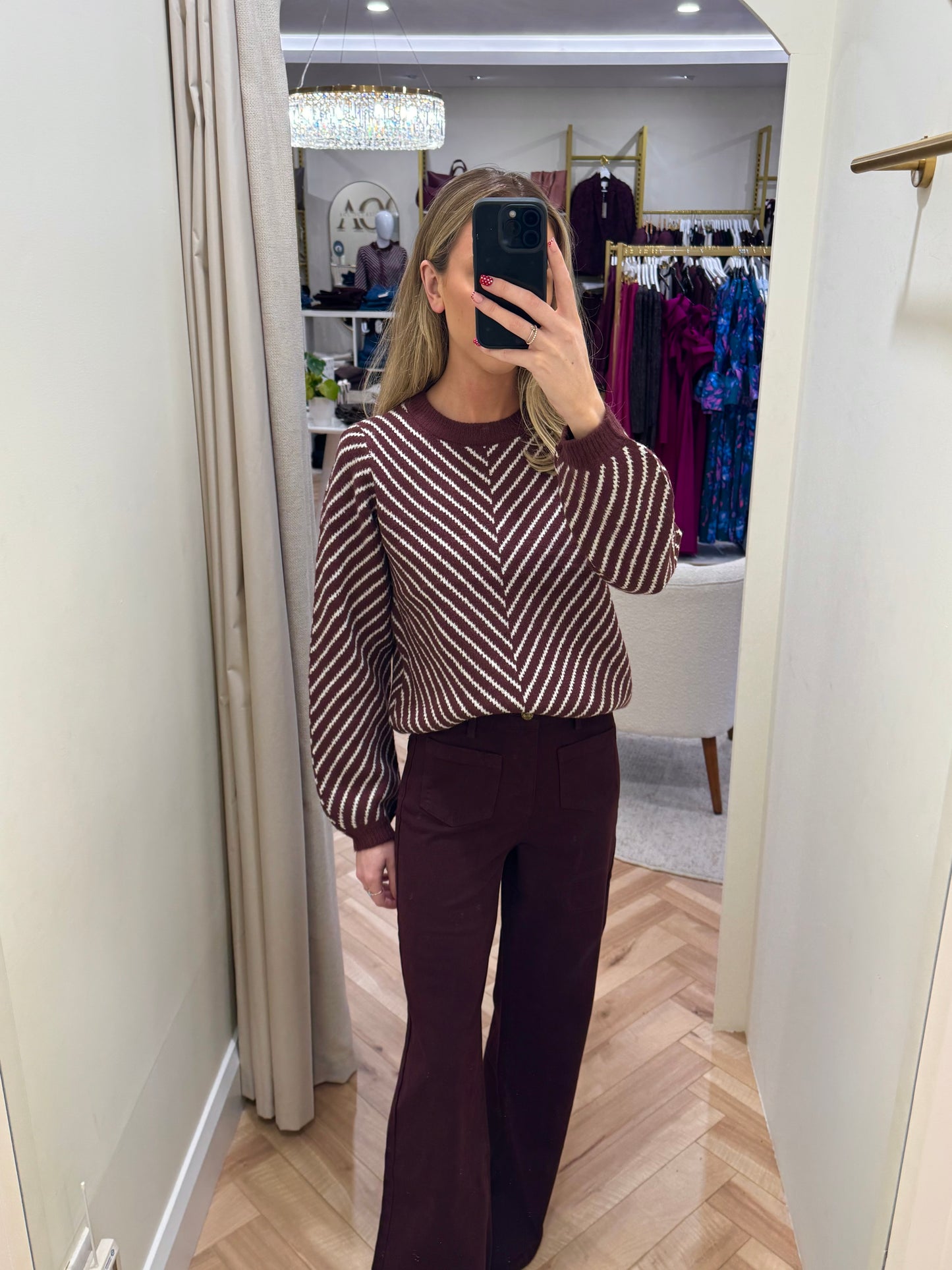 Vikhaia jumper in fig