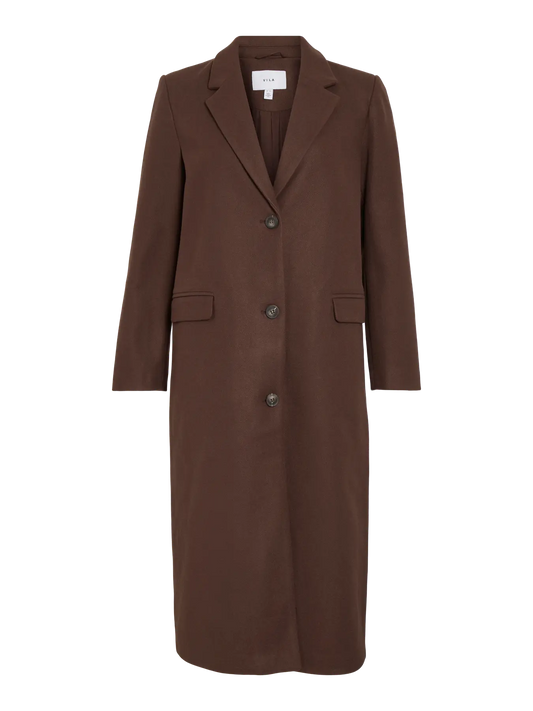 Visolo coat in coffee bean