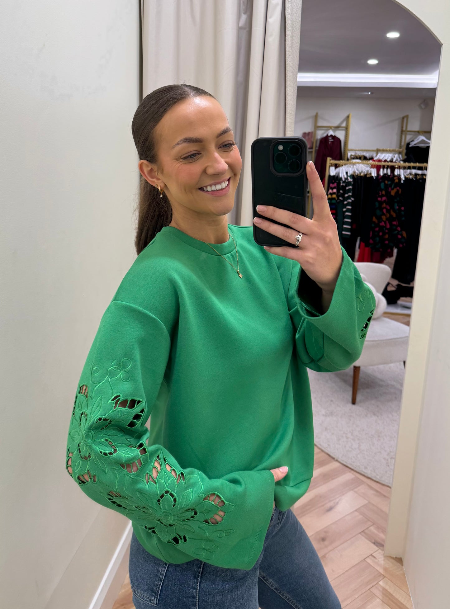 Dorina Sweater in Green