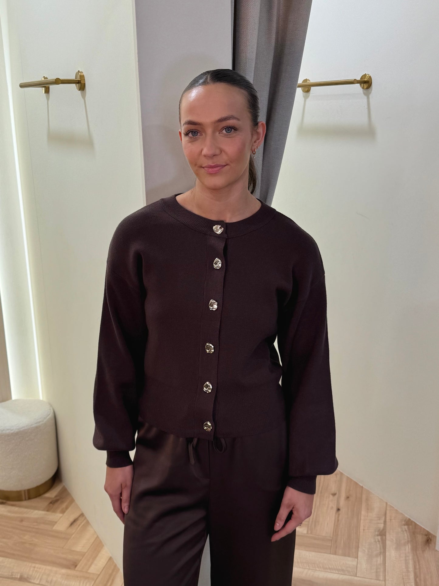 Reynard cardigan in brown