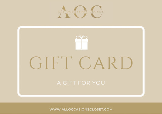 All Occasions Closet Gift Card