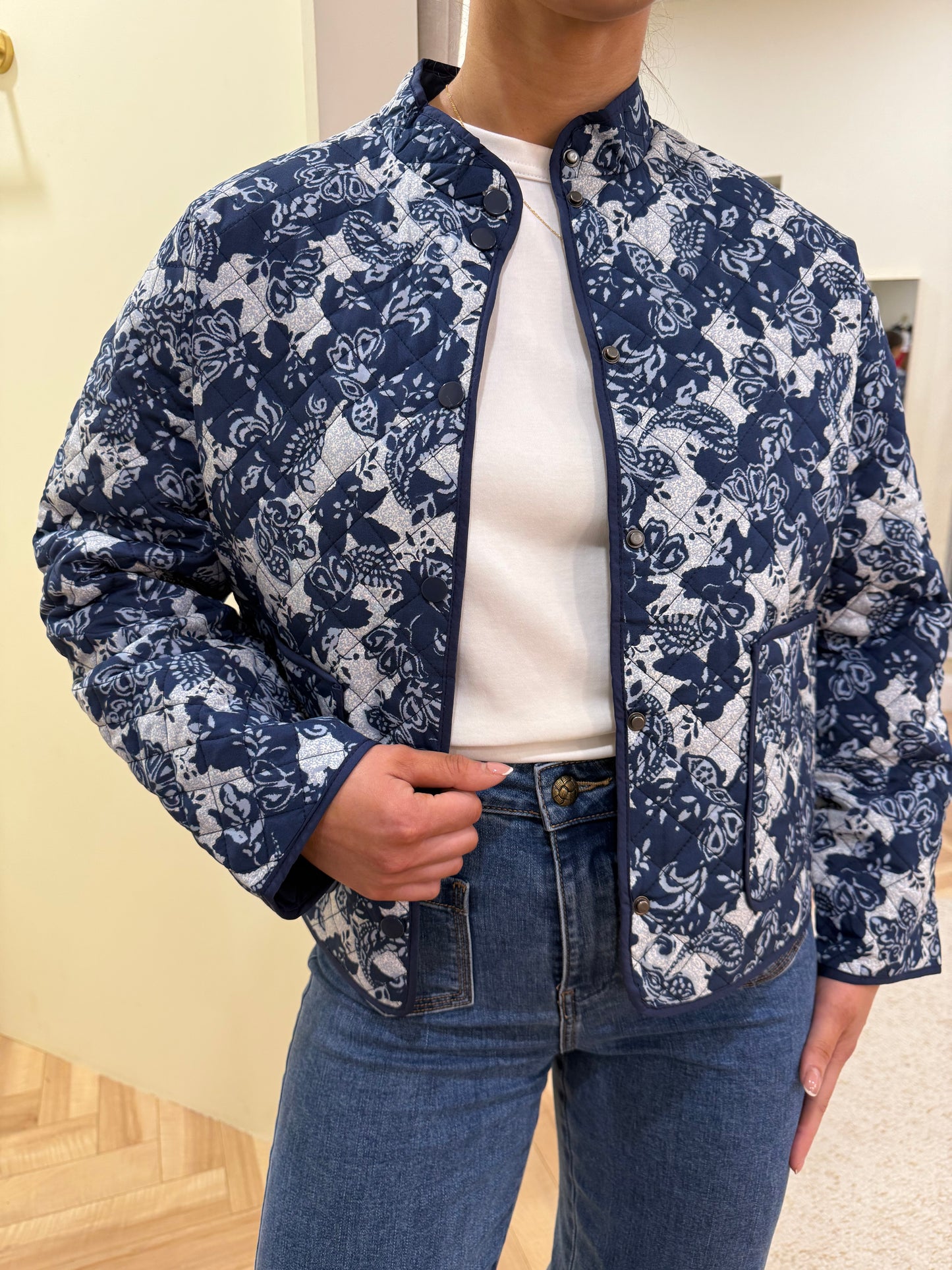 Ihlavanta Jacket in Blueprint Paisley
