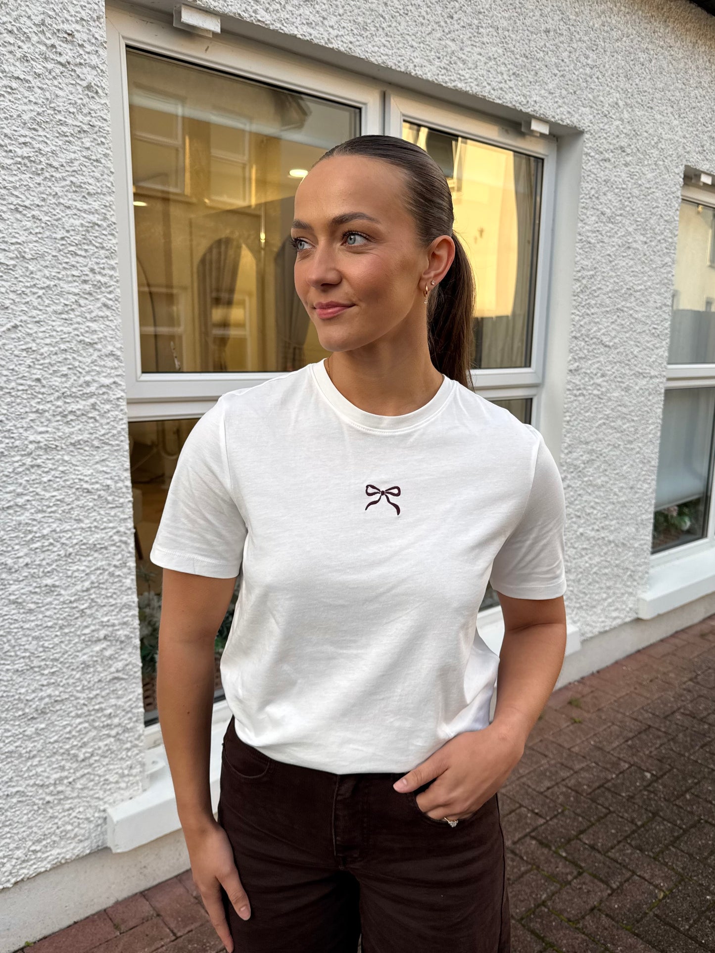 Visybil bow t-shirt