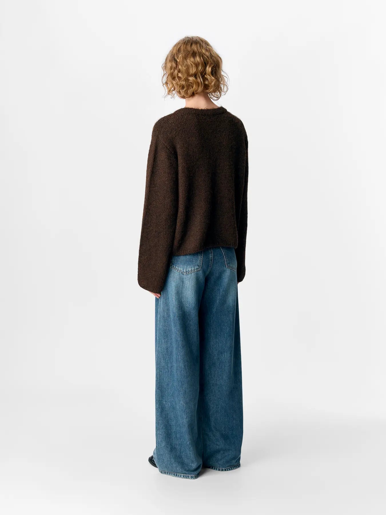 Saggia cardigan in brown