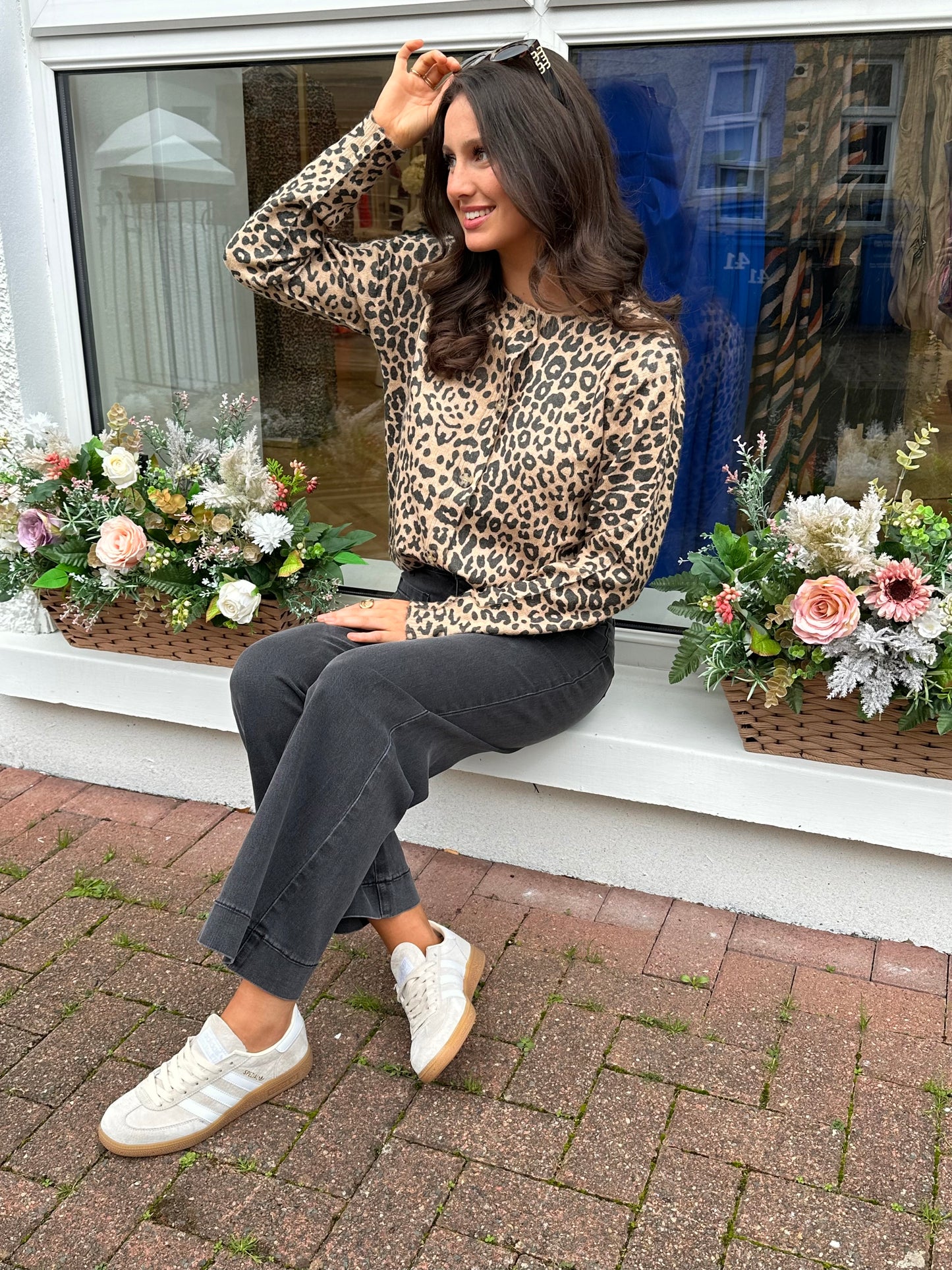 Leopard cardigan