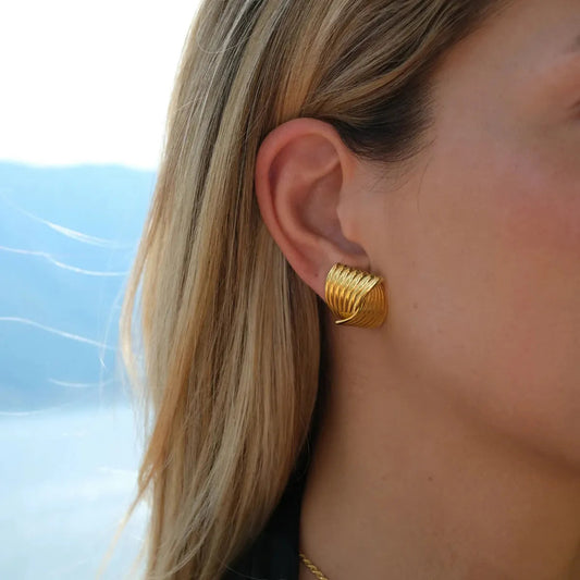 KERRI GOLD EARRINGS