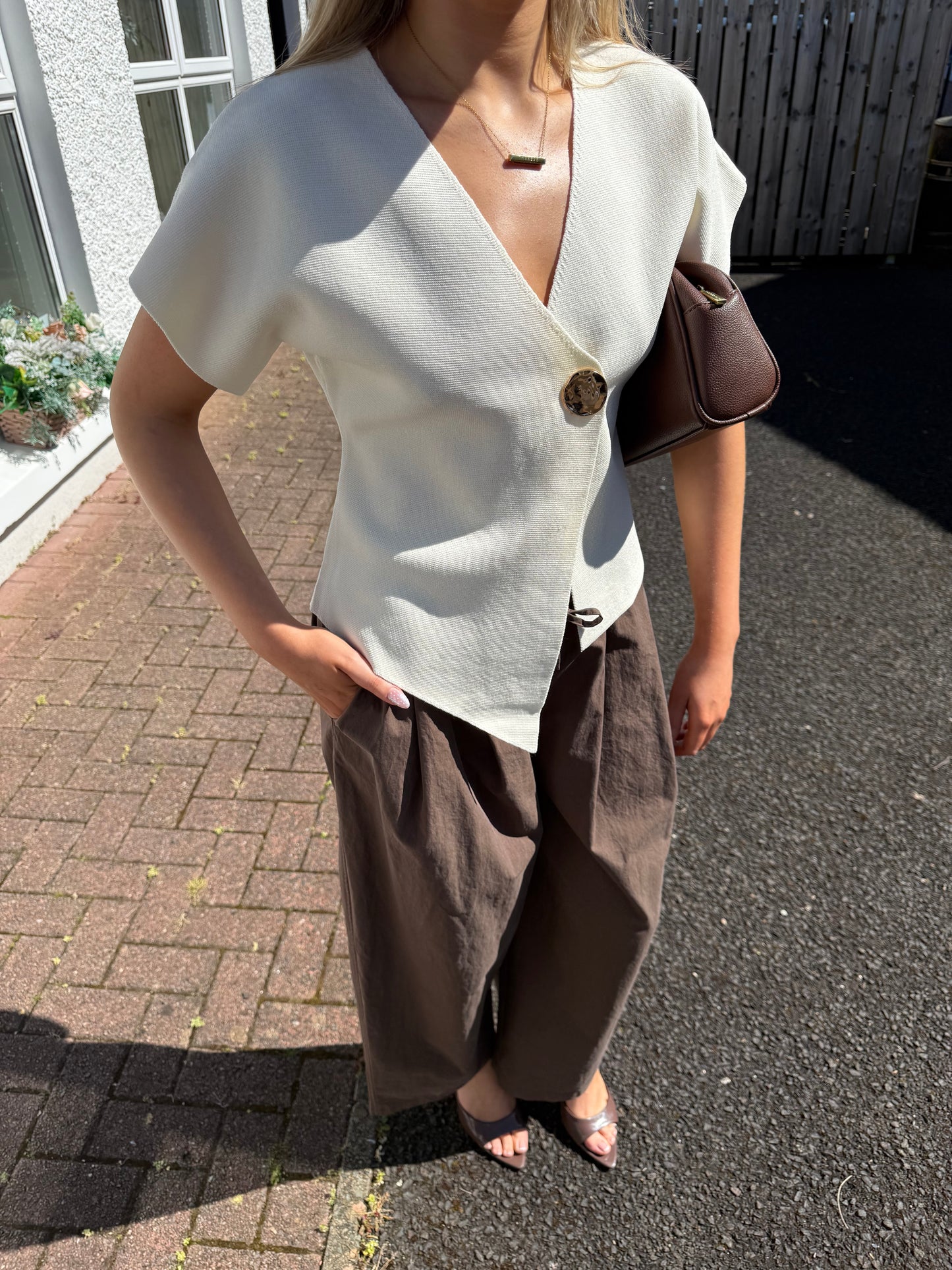 Kyla top in cream