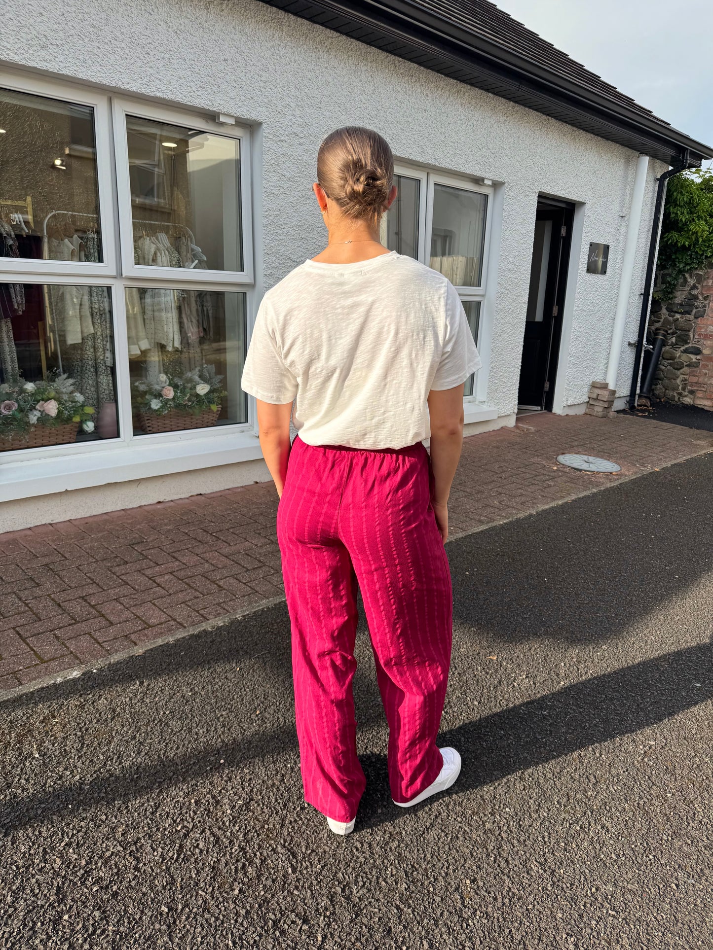 Bovie stripe trousers