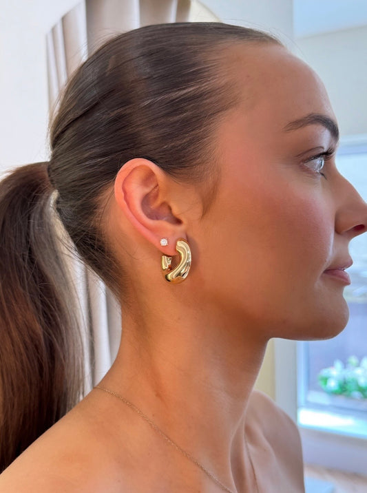 Avianna Hoops Gold