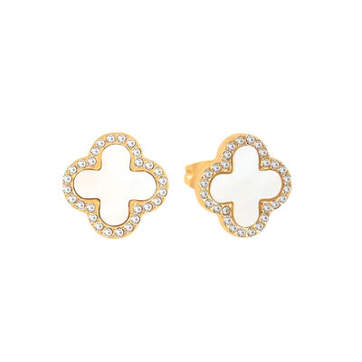 Estella Shell Pearl Studs