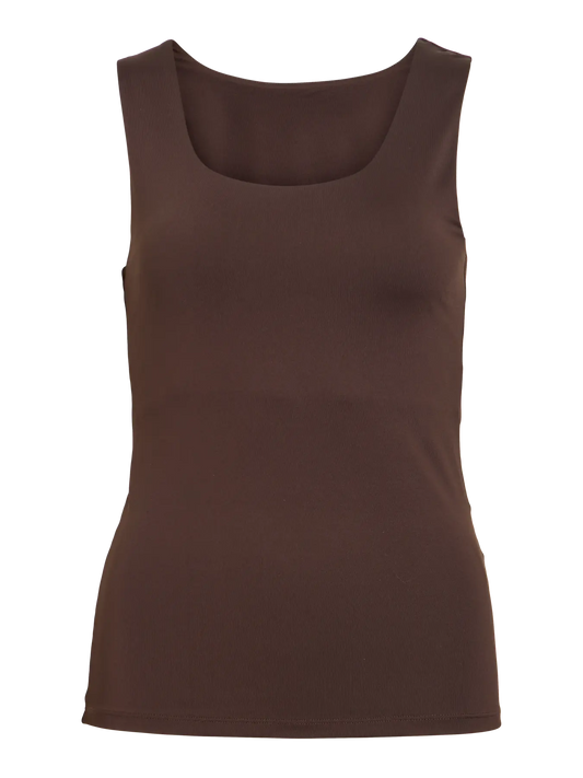 Vikenza slinky tank top brown