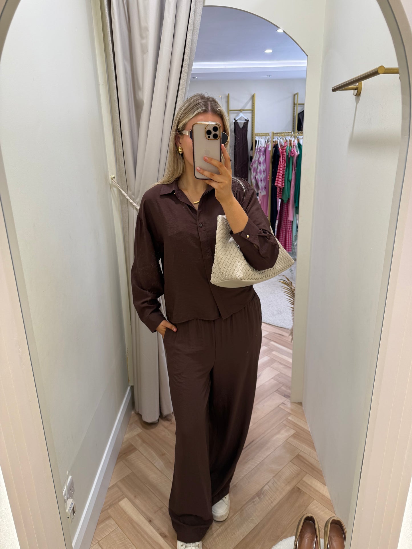 Ihaniva shirt in chicory coffee