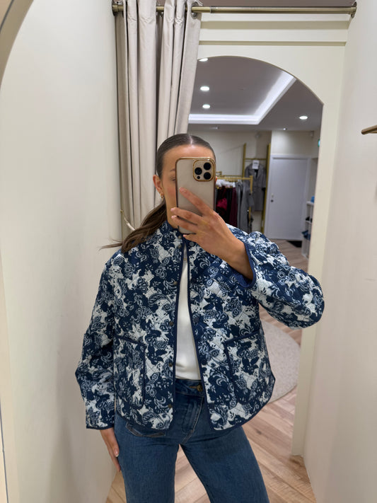 Ihlavanta Jacket in Blueprint Paisley