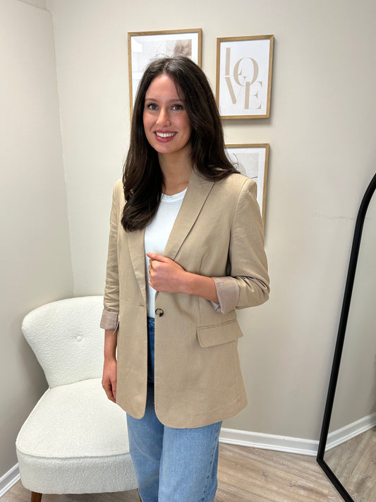 Ichi Ihlino Blazer in Natural