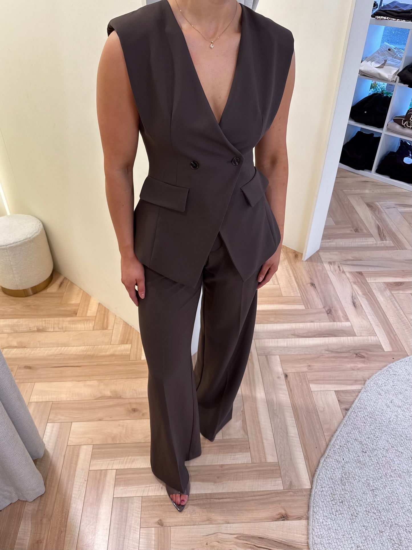 Reese Brown Waistcoat