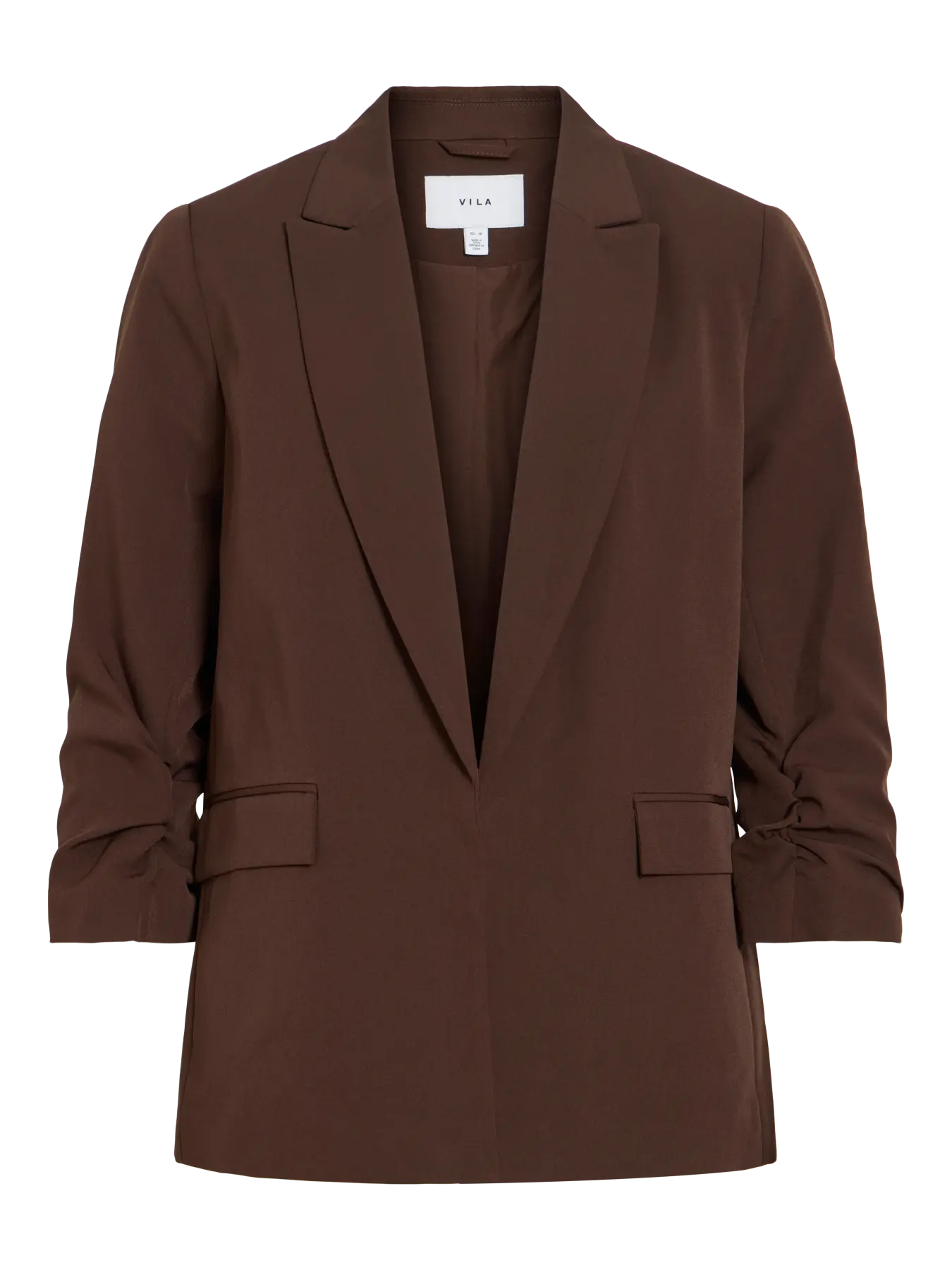 Vijune blazer in coffee bean brown