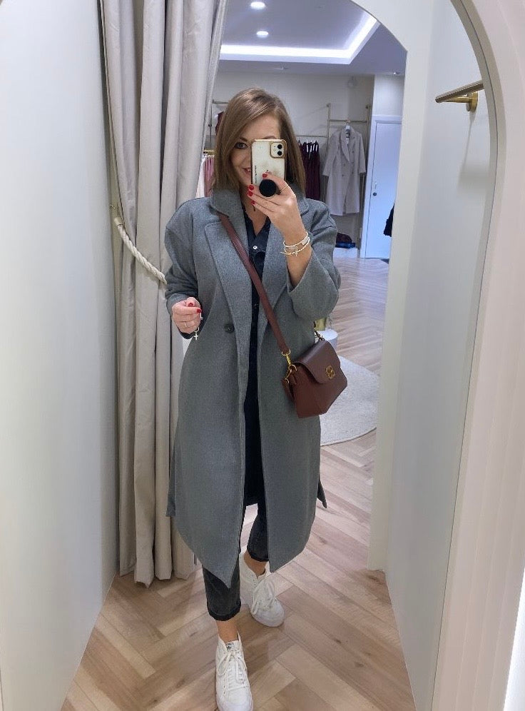 Visolo Coat in Grey