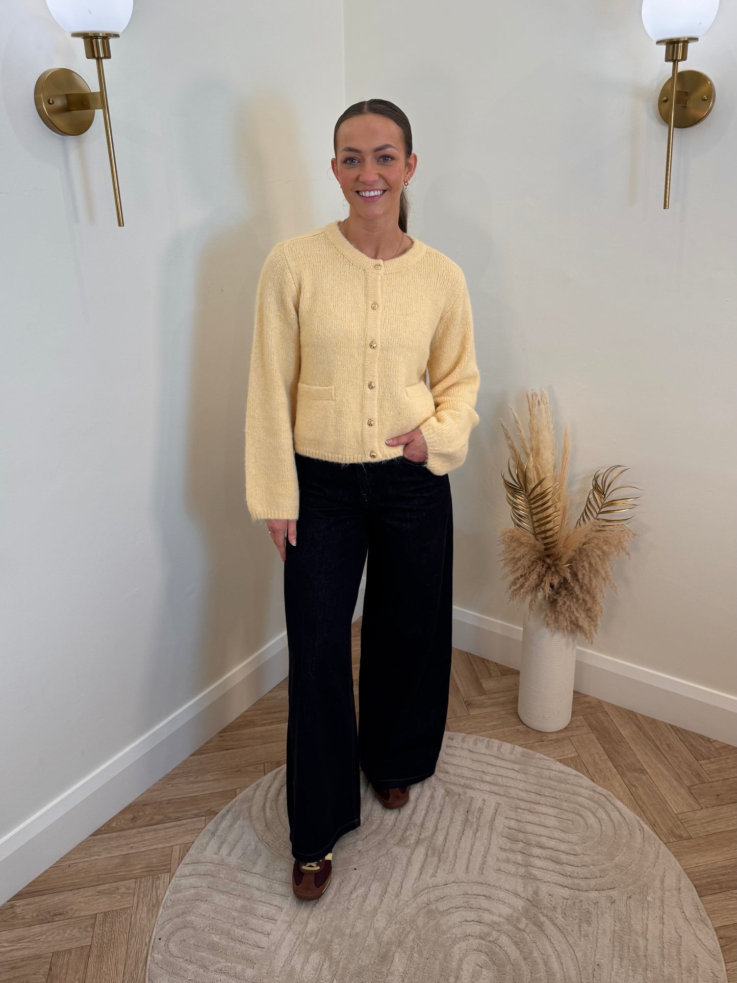 Saggia Cardigan in Sunlight