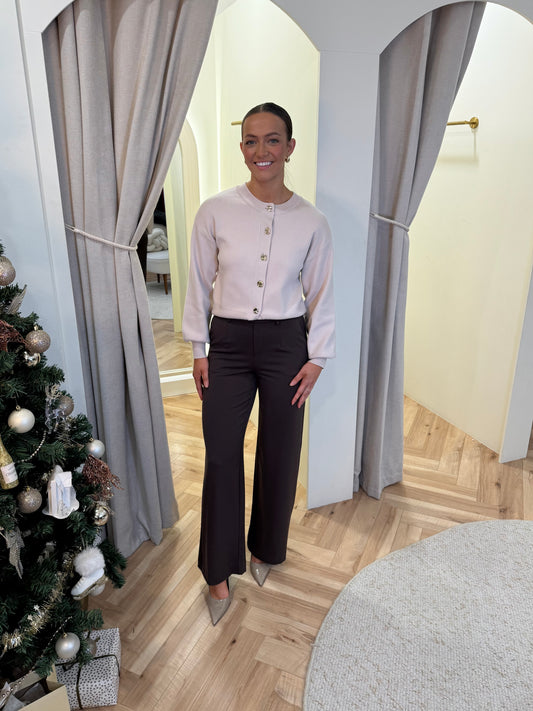 Reynard cardigan in Silver Gray