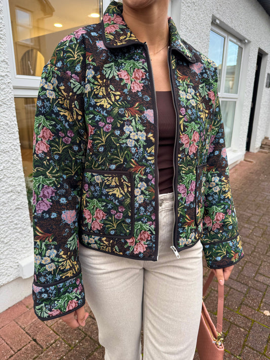 Ihhulina jacquard jacket