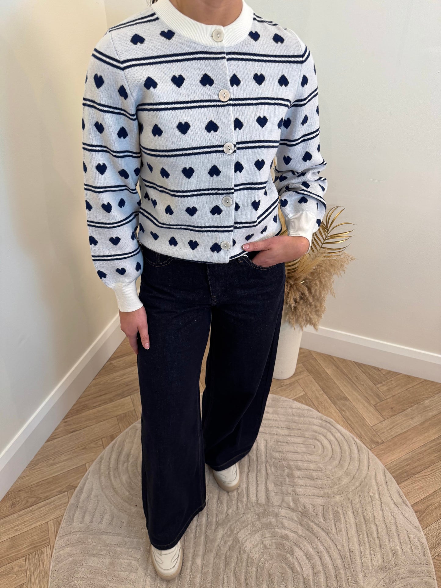 Ihbrielle cardigan in blue