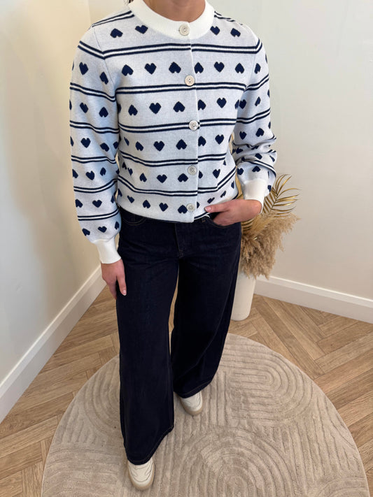 Ihbrielle cardigan in blue