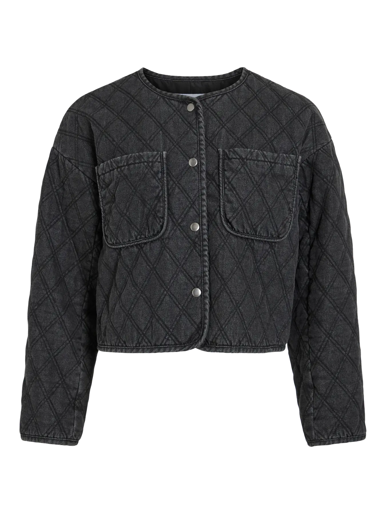 Vikvilla quilted denim jacket