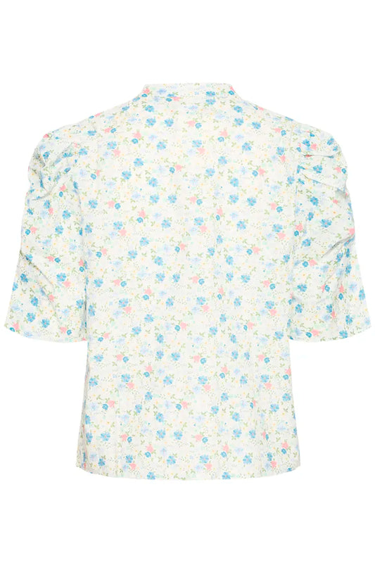 ICHI asdis floral blouse